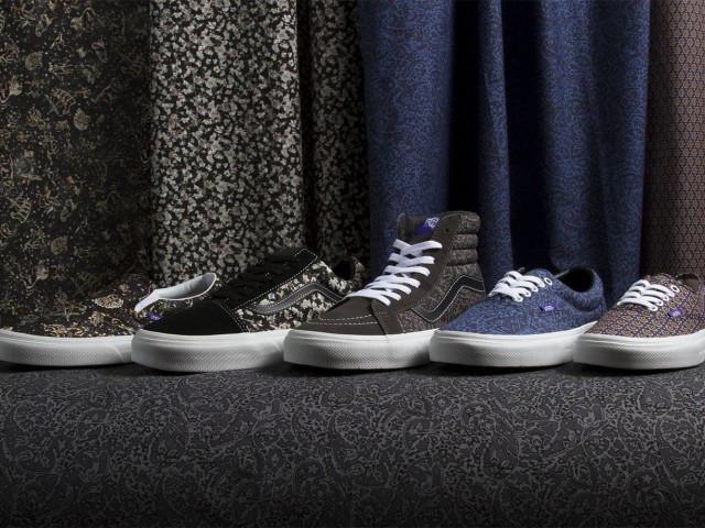 H Vans παρουσιάζει τα νέα υπέροχα σχέδια σε συνεργασία με την Liberty Art Fabrics