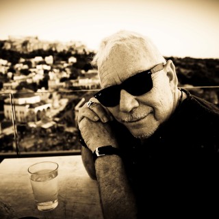 Στο κέντρο της Αθήνας με τον Eric Burdon