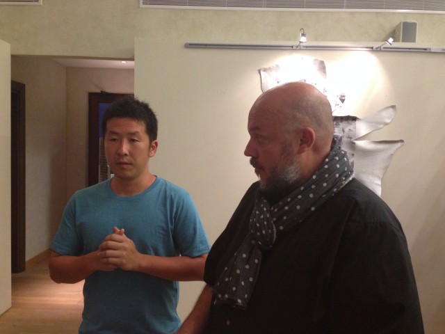 Με τον Δημήτρη Αντωνίτση στην Costa Navarino