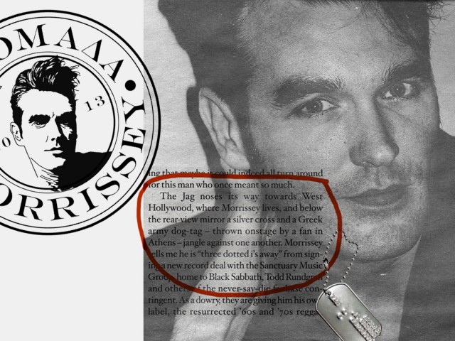 Θρύλε, Θεέ… Morrissey