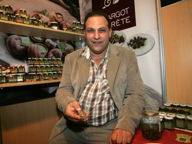 Τα σαλιγκάρια της Escargot de Crète